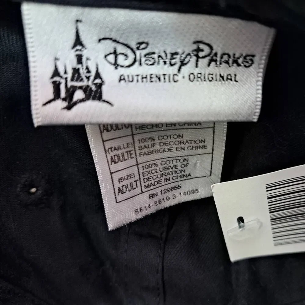 Disney Parks Nightmare Before Christmas Jack Skellington Adult Baseball Cap Hat